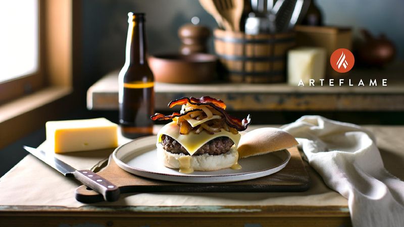 Vermont - Maple Cheddar Burger