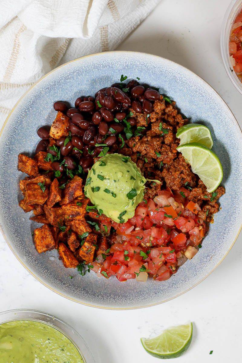 Sweet Potato Taco Bowls