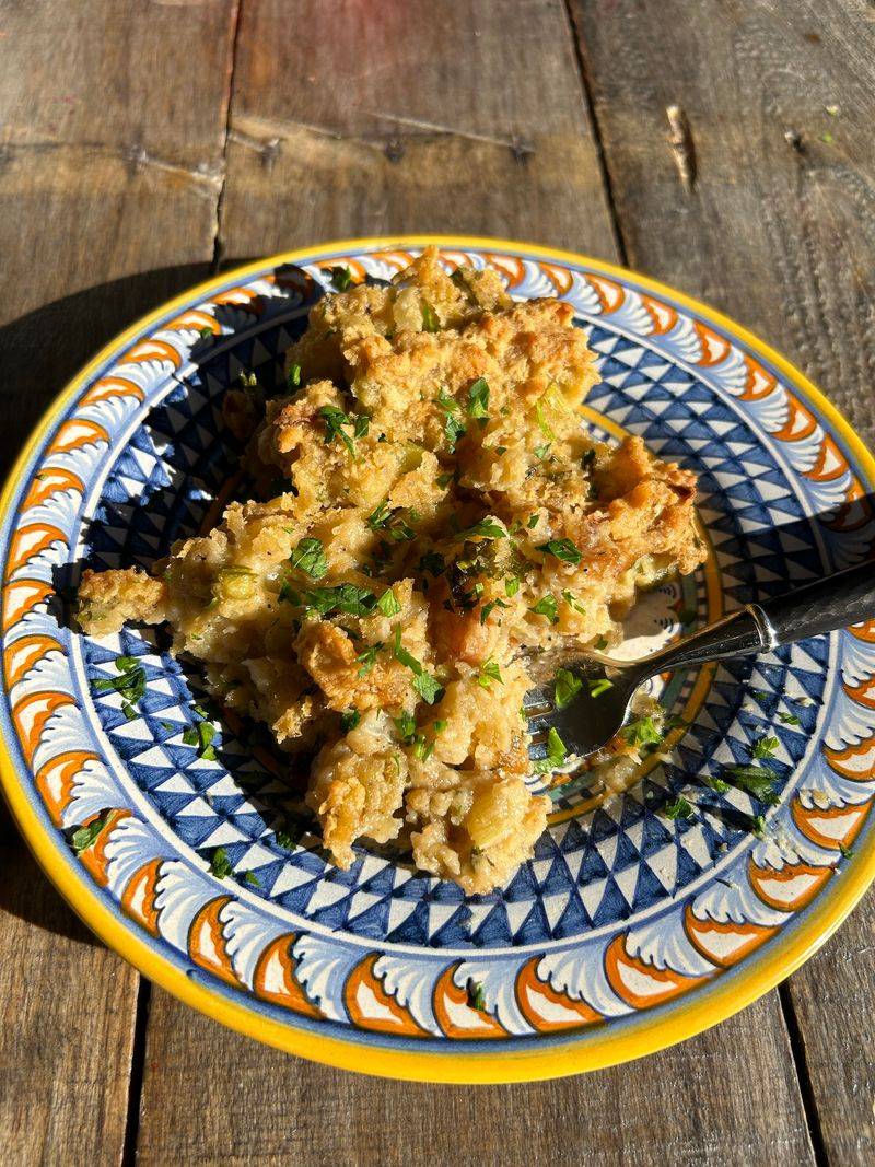 Saltine Cracker Stuffing