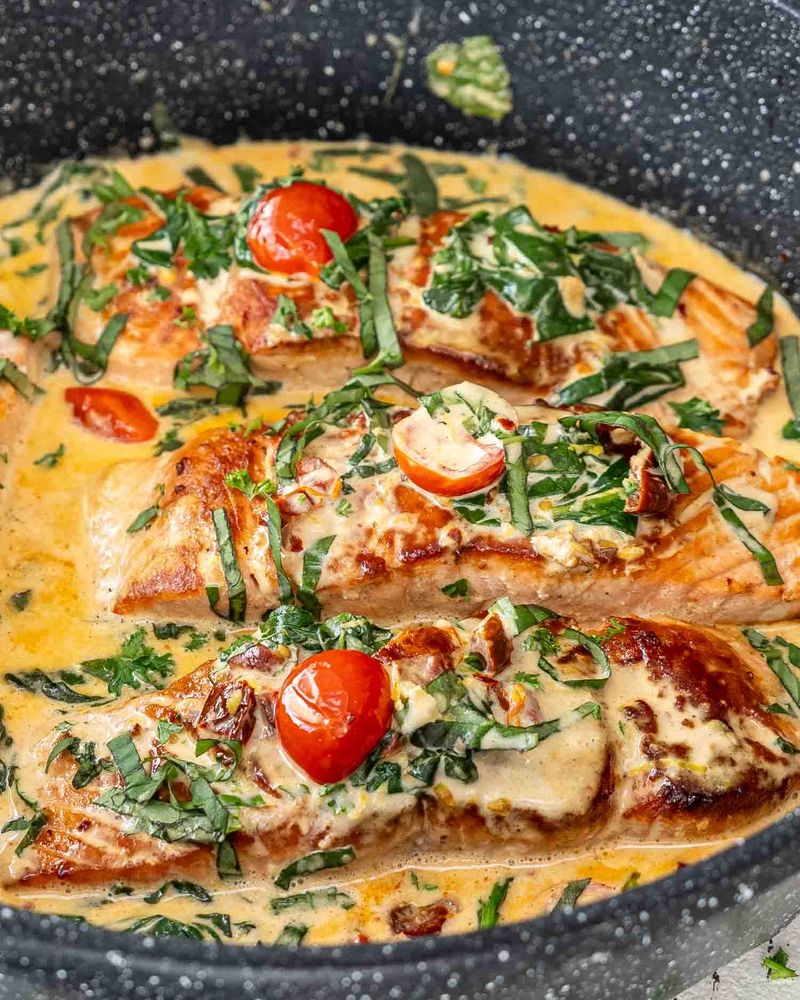 Creamy Tuscan Salmon