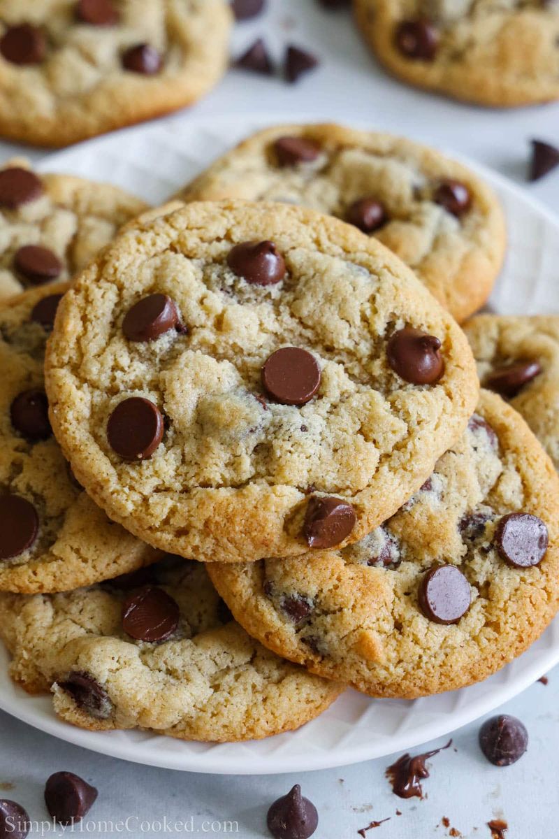 Almond Flour Chocolate Chip Cookies