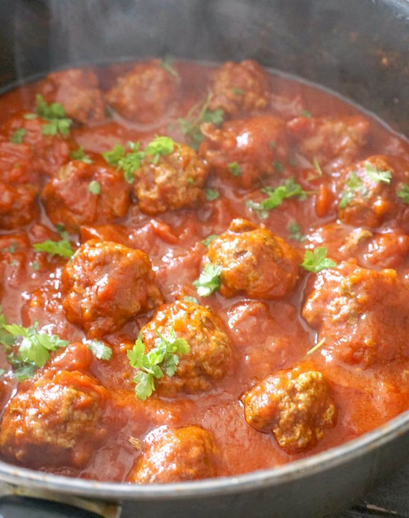 Meatballs In Tomato Sauce
