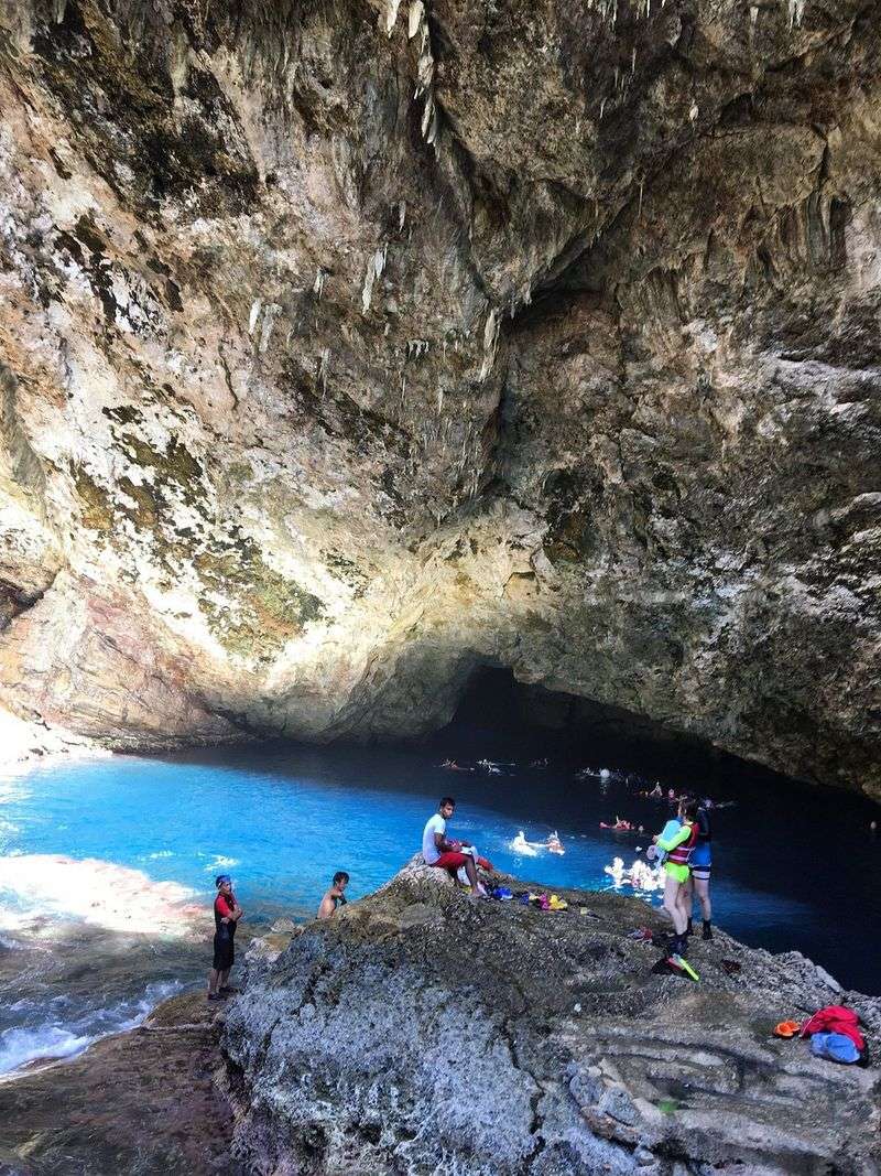 Northern Mariana Islands — Grotto Table, Saipan