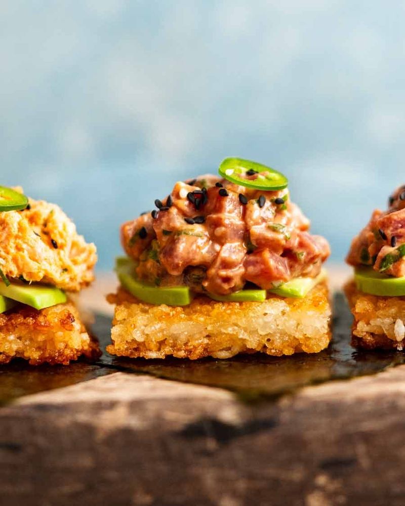 Spicy Tuna on Crispy Rice