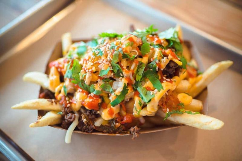 Chi'Lantro BBQ's Fusion Kimchi Fries