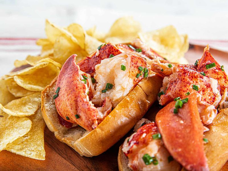 Lobster Roll, Warm Buttered