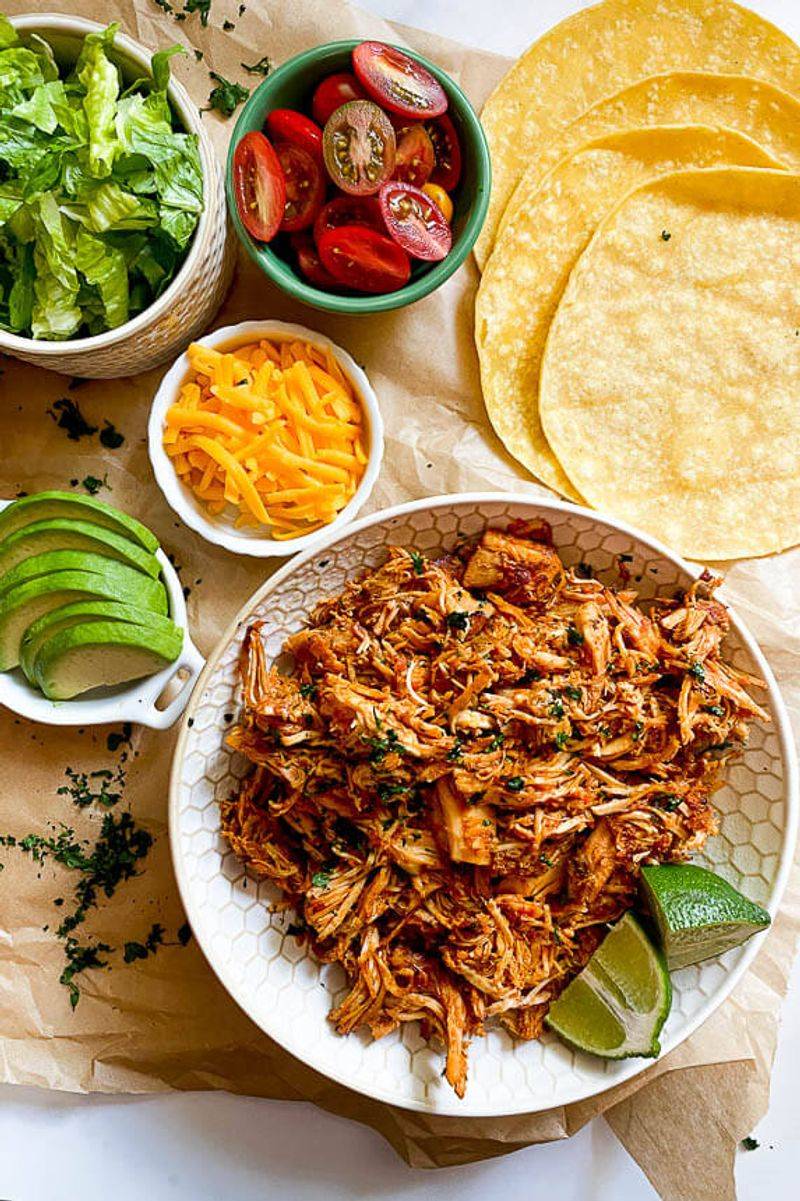 Salsa Chicken (Slow Cooker or Stove)