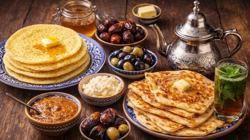 Morocco - Breads and Mint Tea