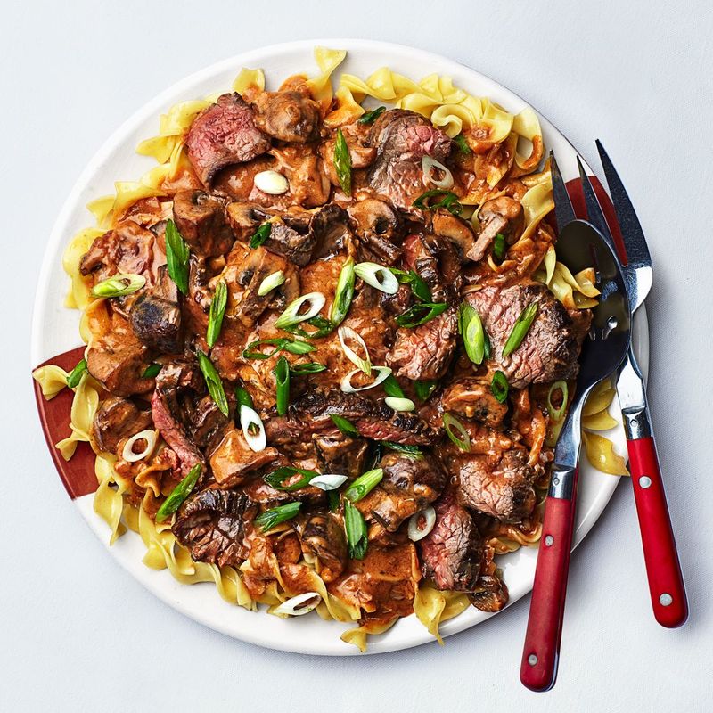 Beef Stroganoff