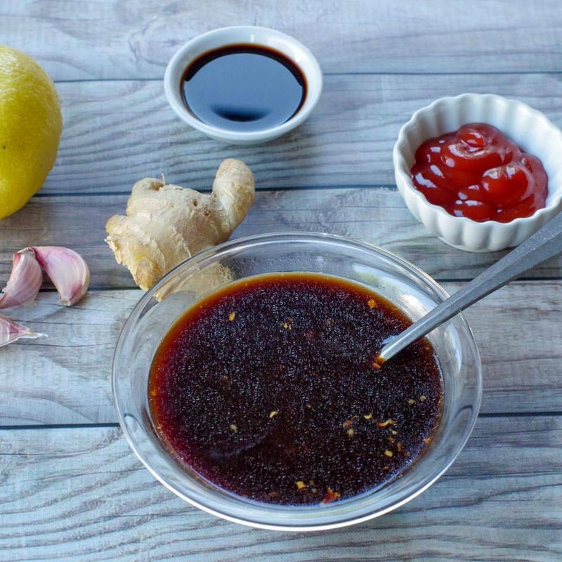 Ginger Slices + Soy Sauce