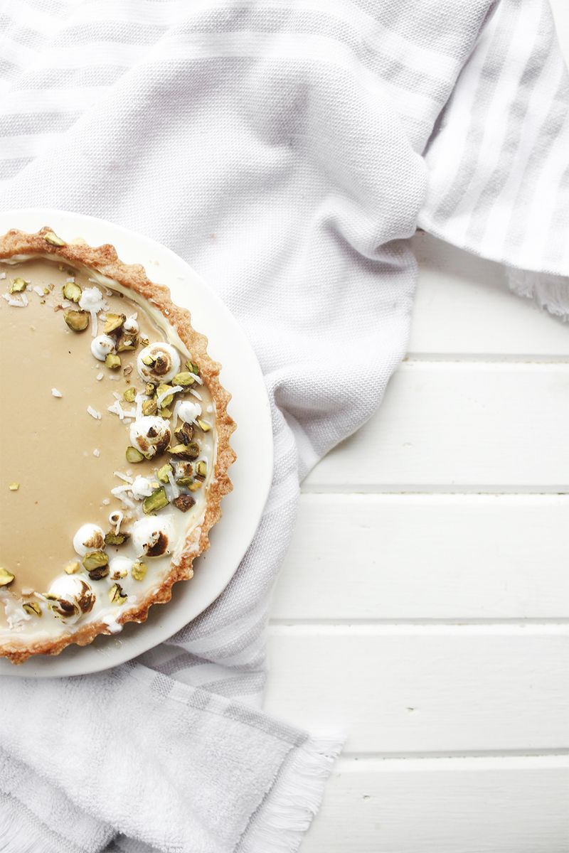 Earl Grey Panna Cotta Tart
