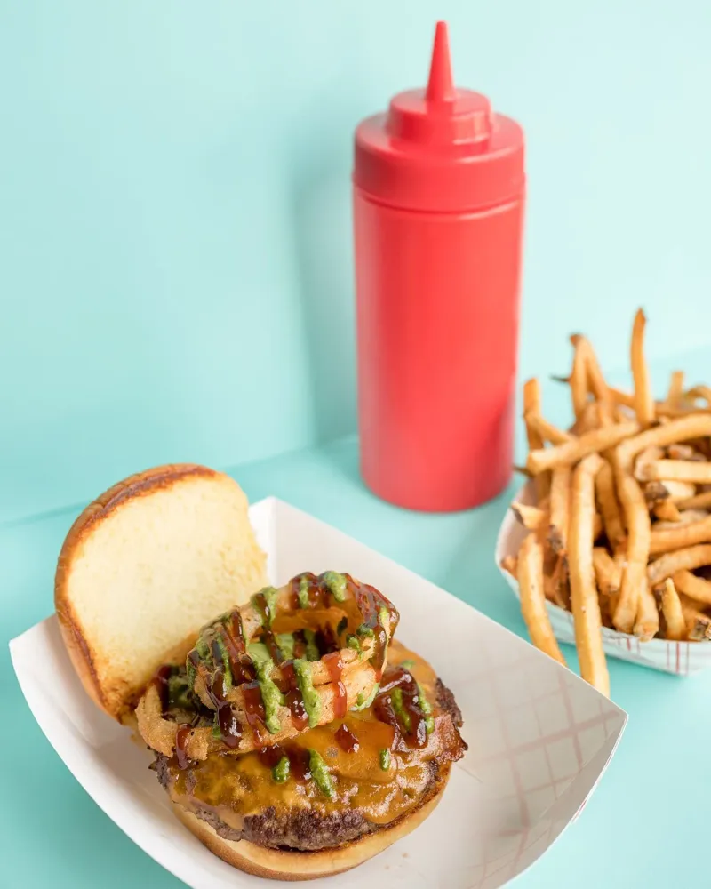 New Hampshire - Lexie’s Joint Lexie Burger with Truffle Tots and Fries Mix