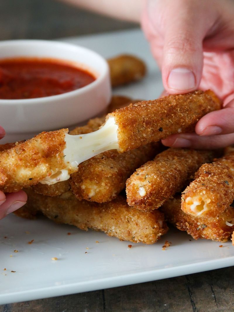 Mozzarella Sticks with Marinara