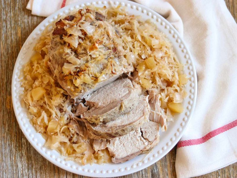 Pork and sauerkraut (New Year’s style)