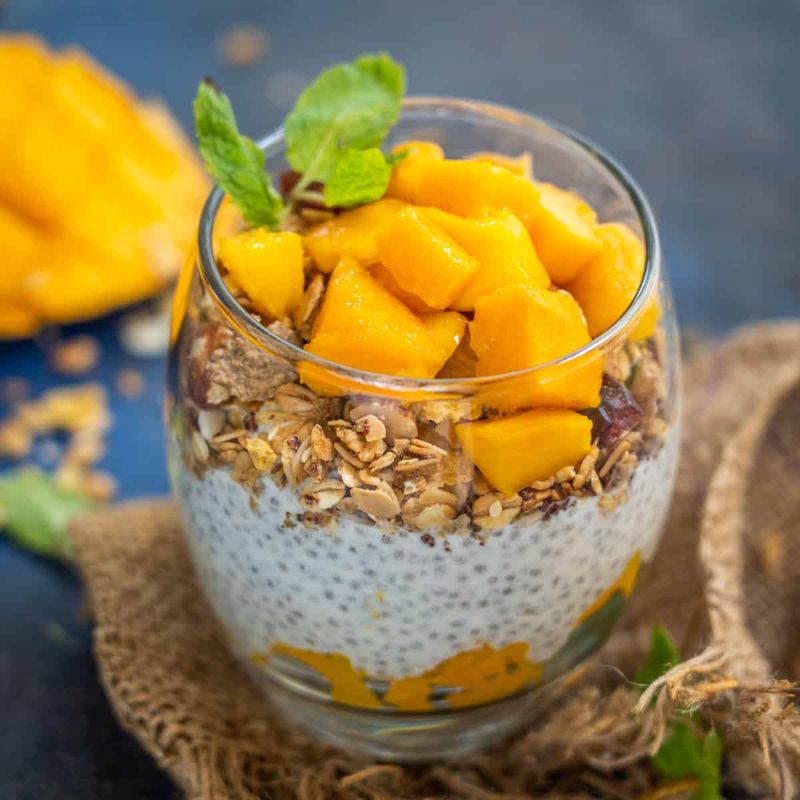 Chia Pudding With Mango