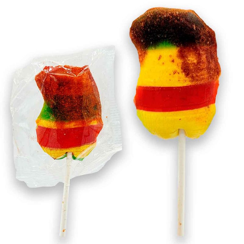 Mango Chamoy Lollipops
