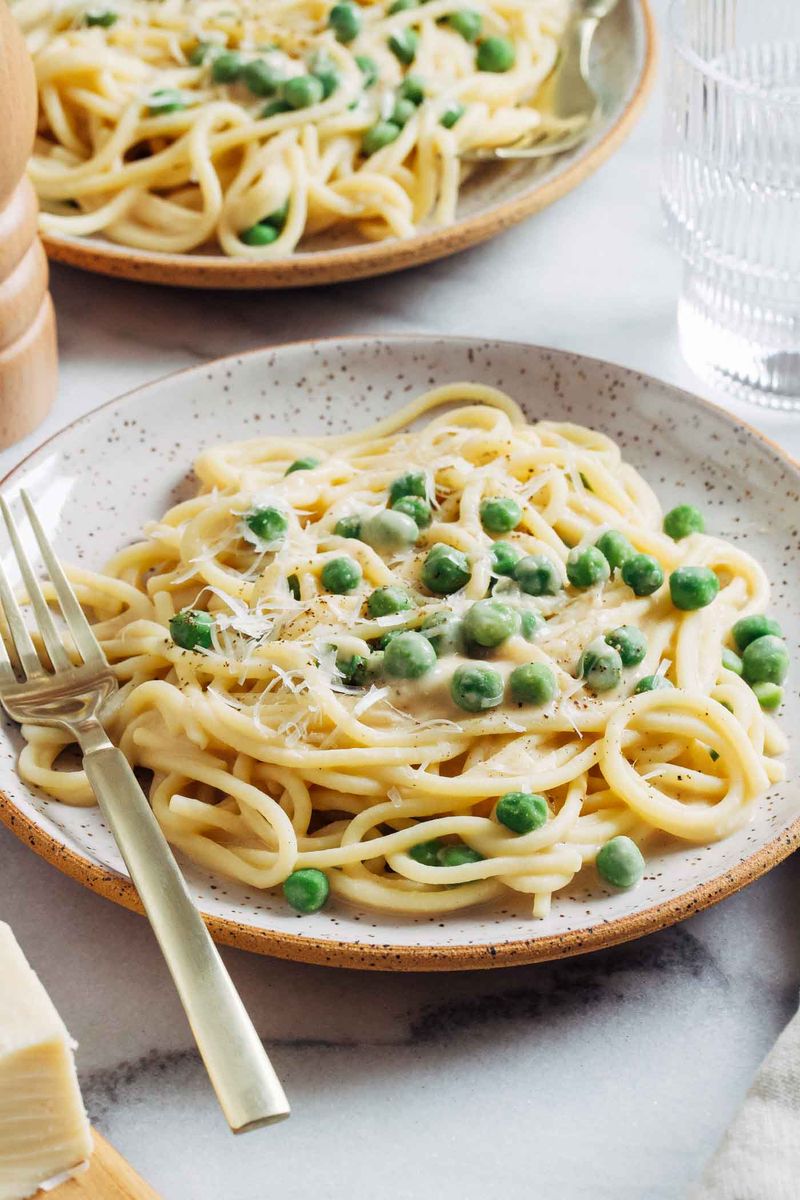Butter Bean “Alfredo” Pasta