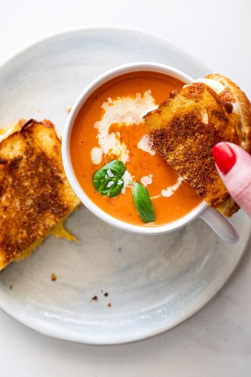 Tomato Soup and Grilled Cheese