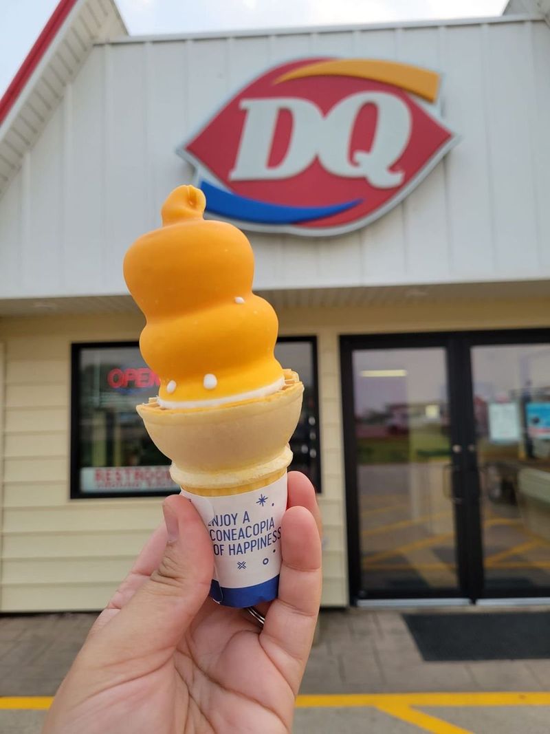 Soft-Serve Dipped Cones (Cherry, Butterscotch, etc.)