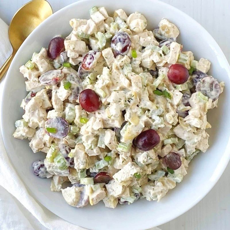 Chicken Salad with Grapes