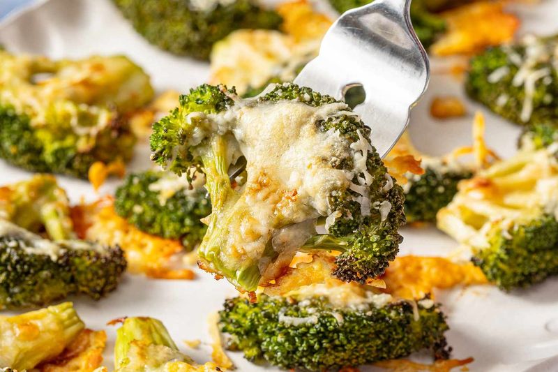 Roasted Broccoli With Parmesan