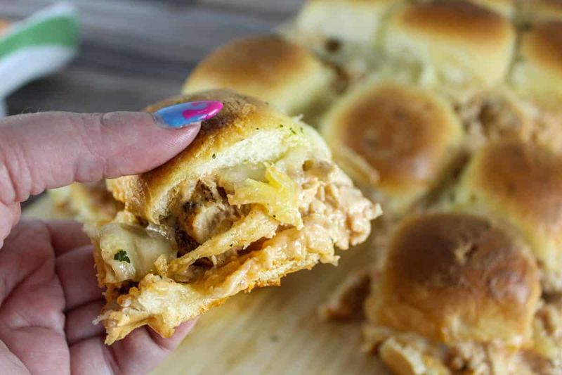 BBQ Chicken Sliders