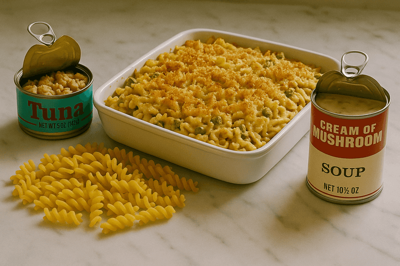 Casseroles Built From Condensed Soup