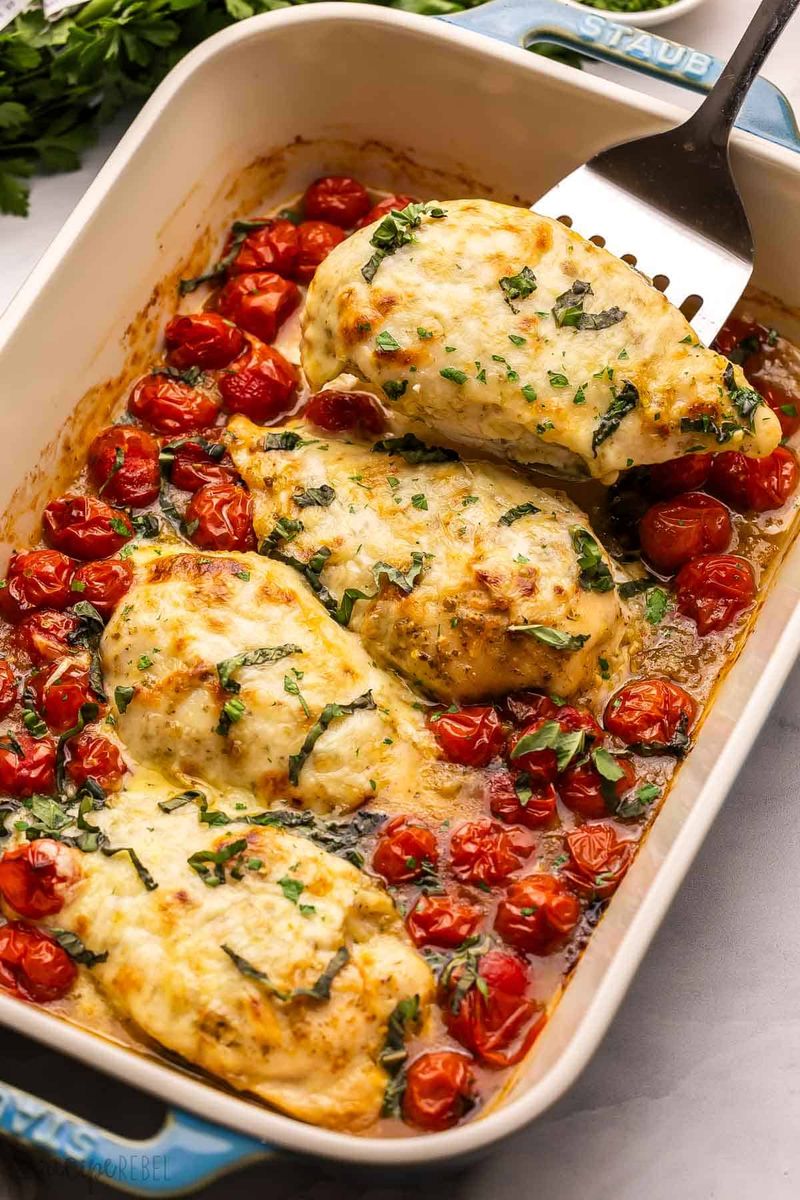 Caprese Chicken Bake