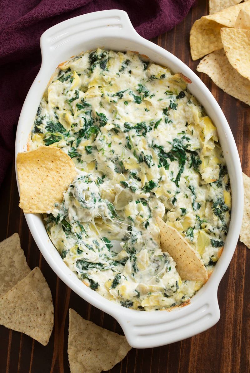 Spinach Artichoke Shortcut Dip