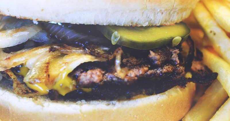 Missouri - Town Topic Diner Double Smash with Shoestring Fries