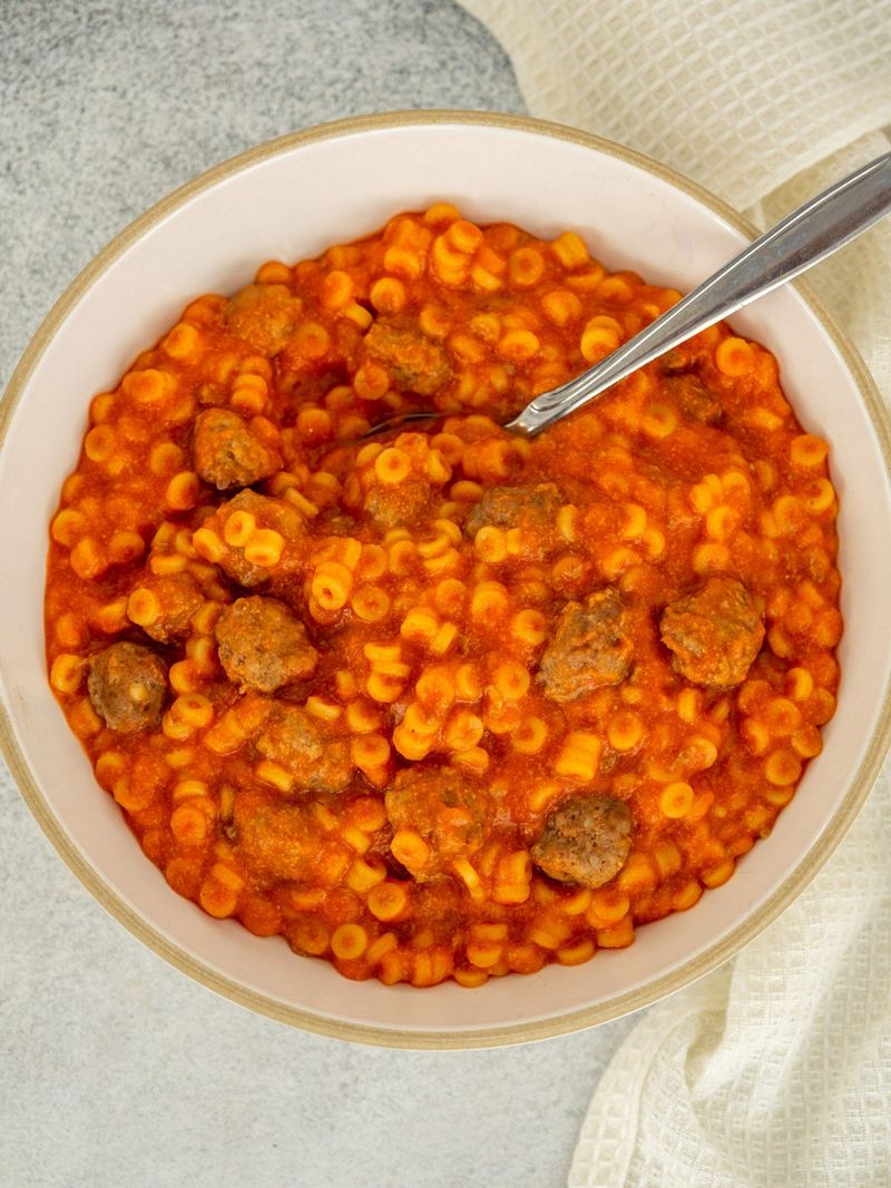 SpaghettiOs with Meatballs