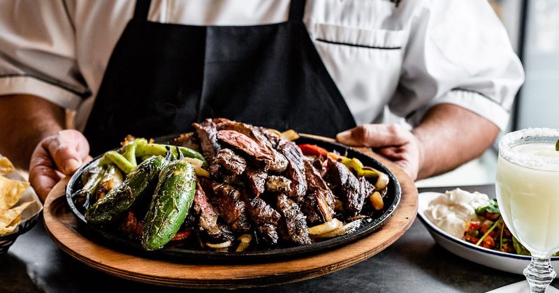 Fajitas (Skirt Steak) — Popularized in Houston