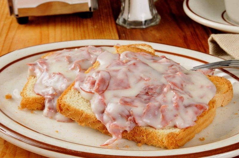 Creamed Chipped Beef on Toast (SOS)