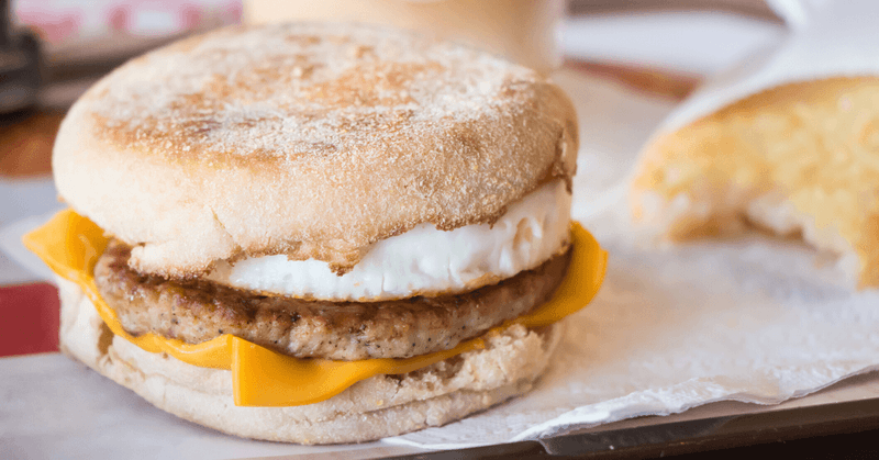 Sausage McMuffin with Egg