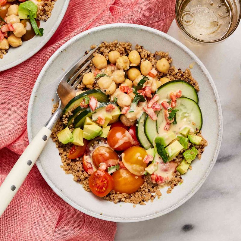 Quinoa Chickpea Power Bowl