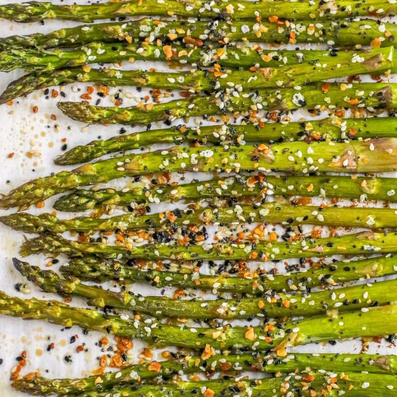 Everything Bagel Asparagus Fries