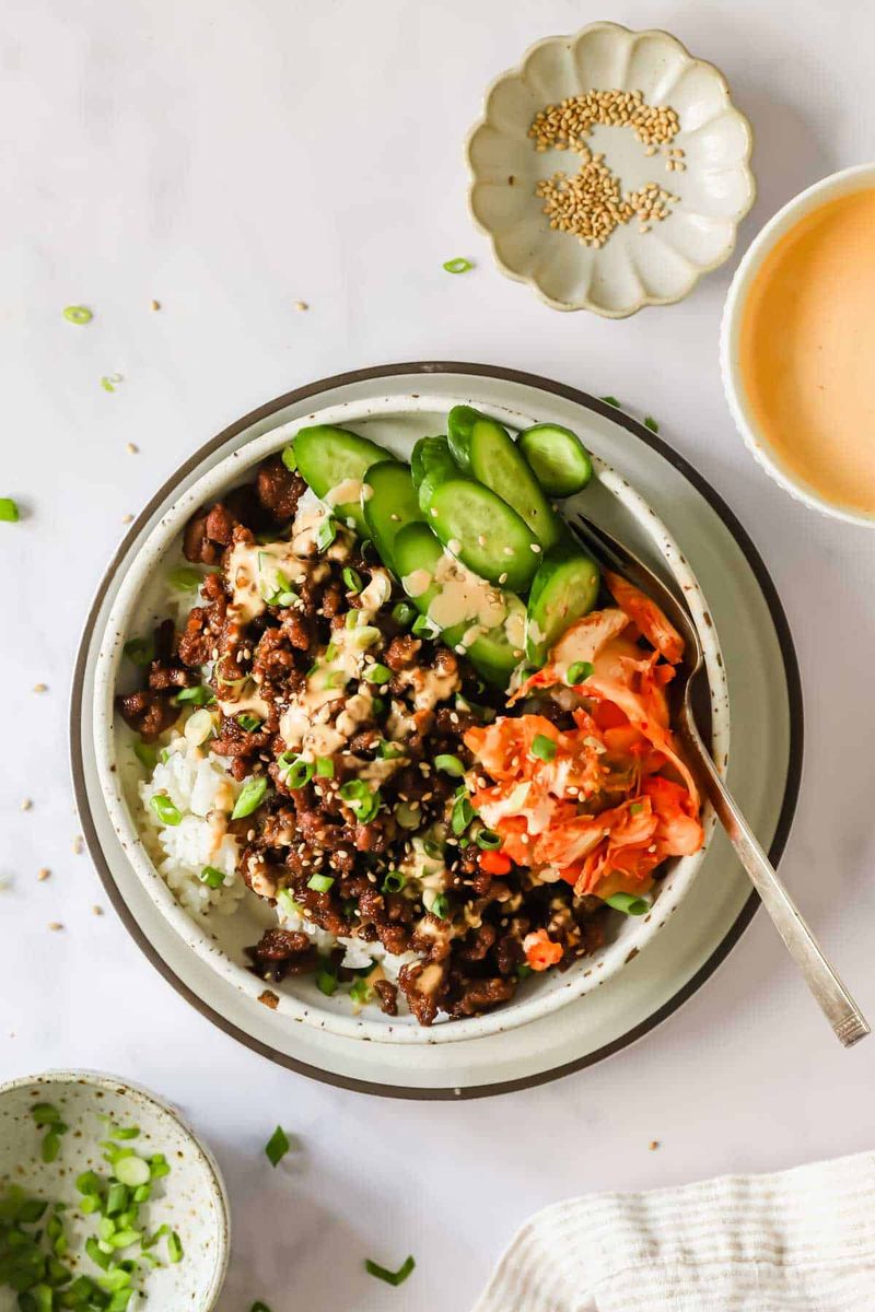 Korean-Inspired Beef Bowls