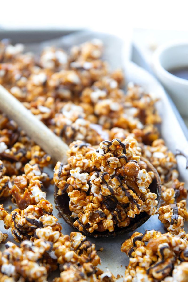 Caramel Corn Clusters