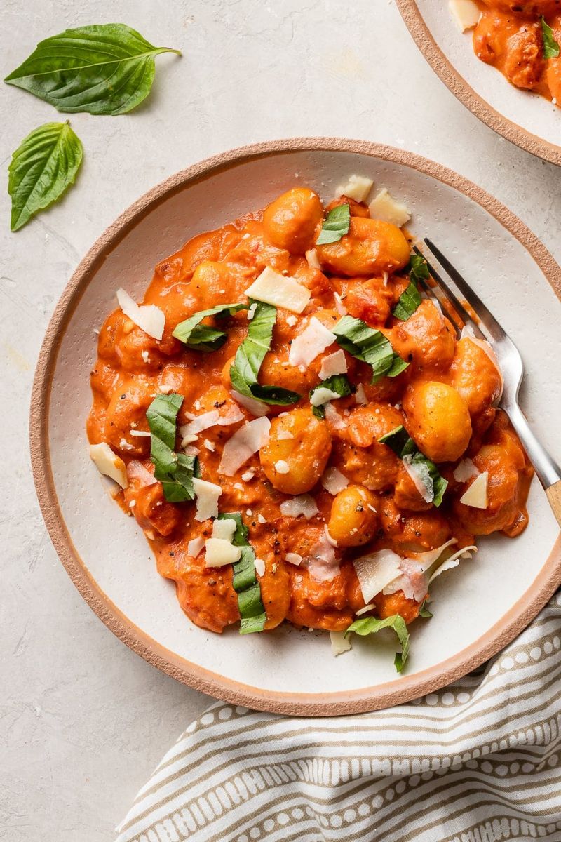 Spicy Vodka Sauce Gnocchi