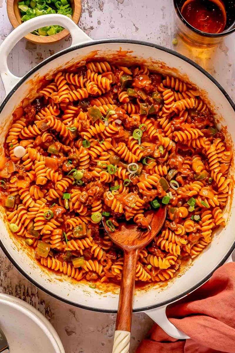 Sloppy Joe Pasta Pot