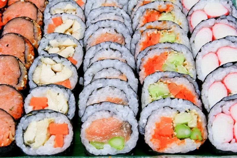 Sushi Rolls (If Offered)