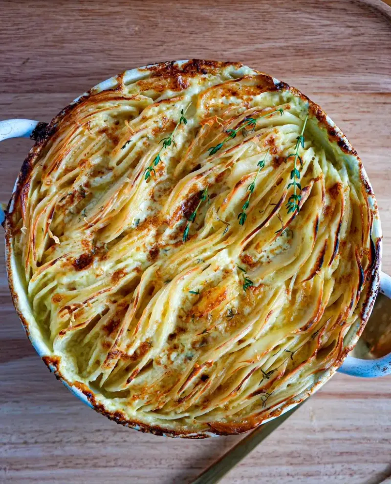 Cheesy Potato Gratin