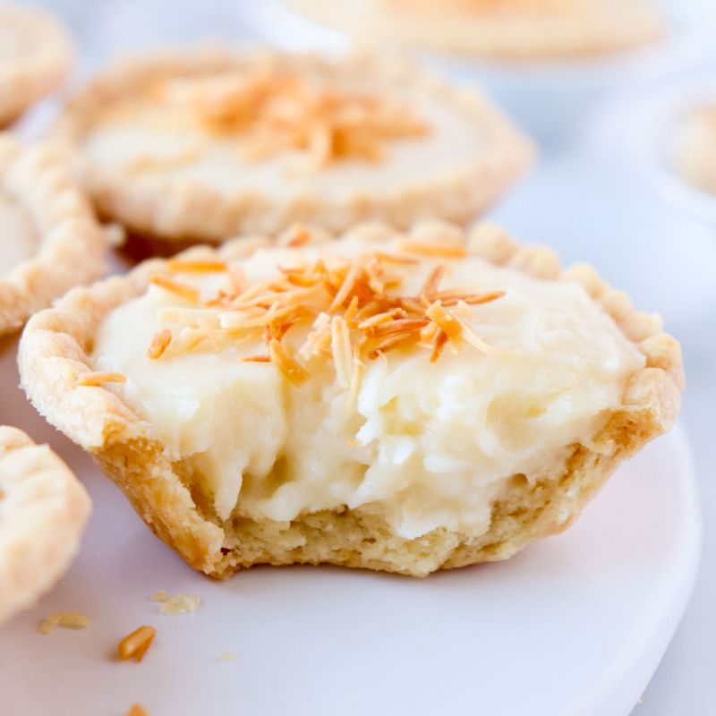 Mini Coconut Cream Pies