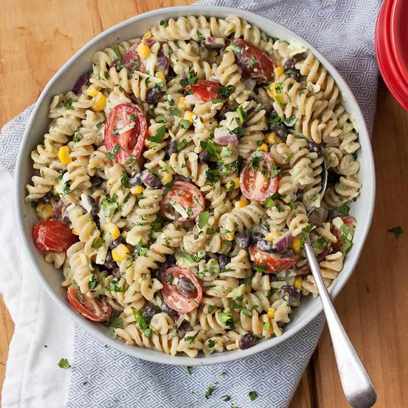 Black Bean Pasta Salad