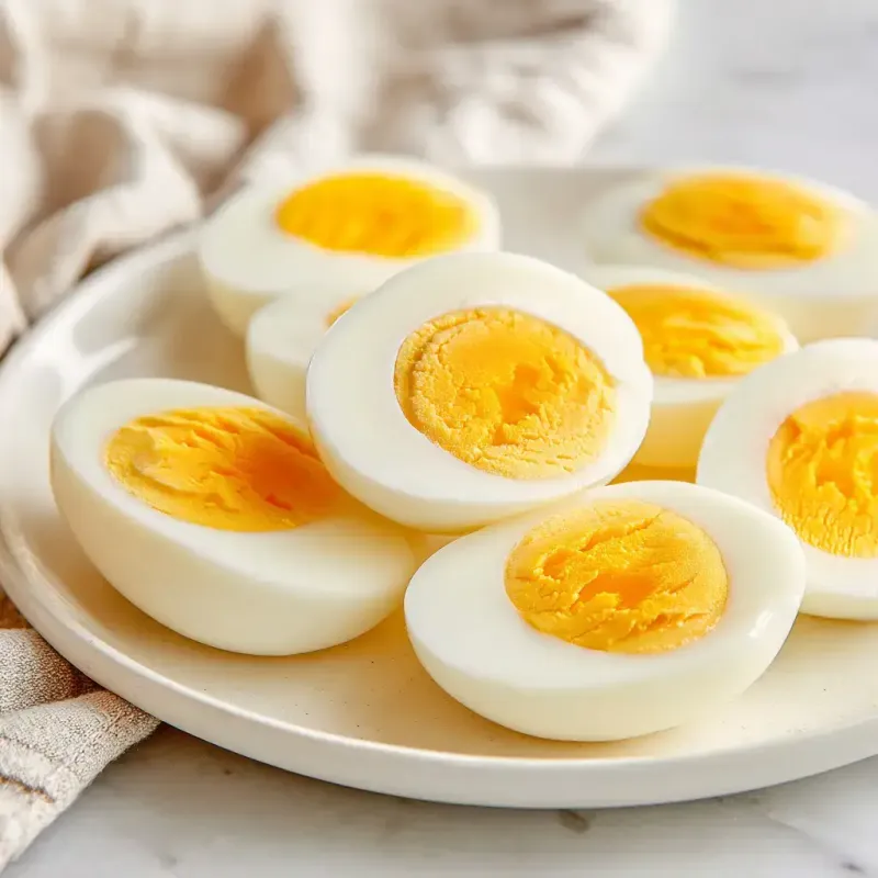 Hard Boiled Eggs With Paprika