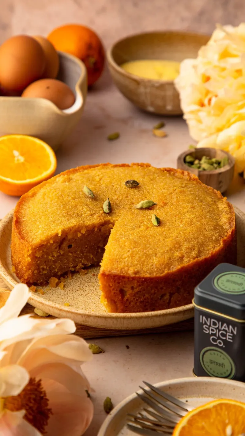 Cardamom Orange Genoise
