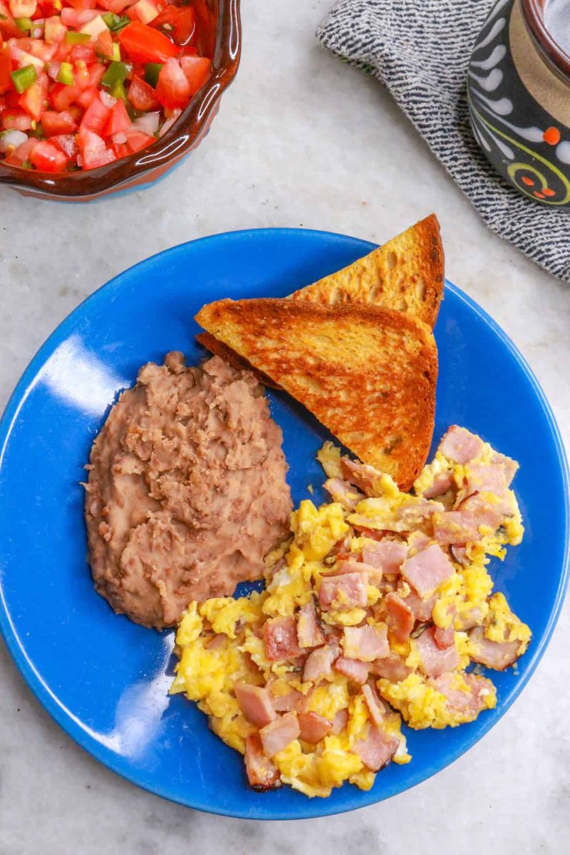 Deli Meat Breakfast Scramble