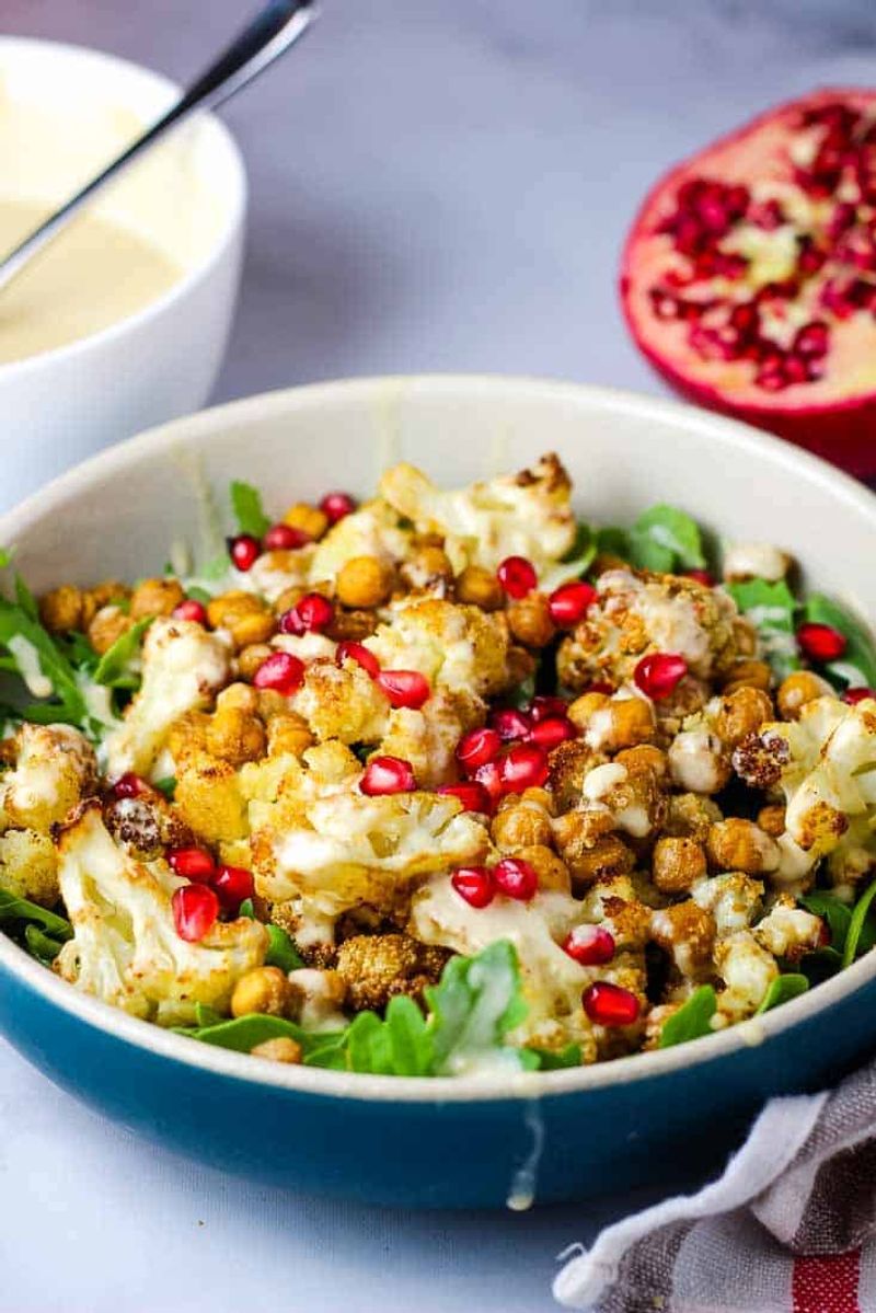 Day 24 - Roasted Cauliflower and Tahini Bowl