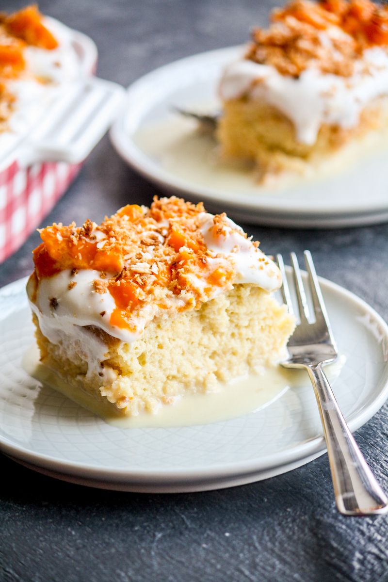 Mango Coconut Tres Leches