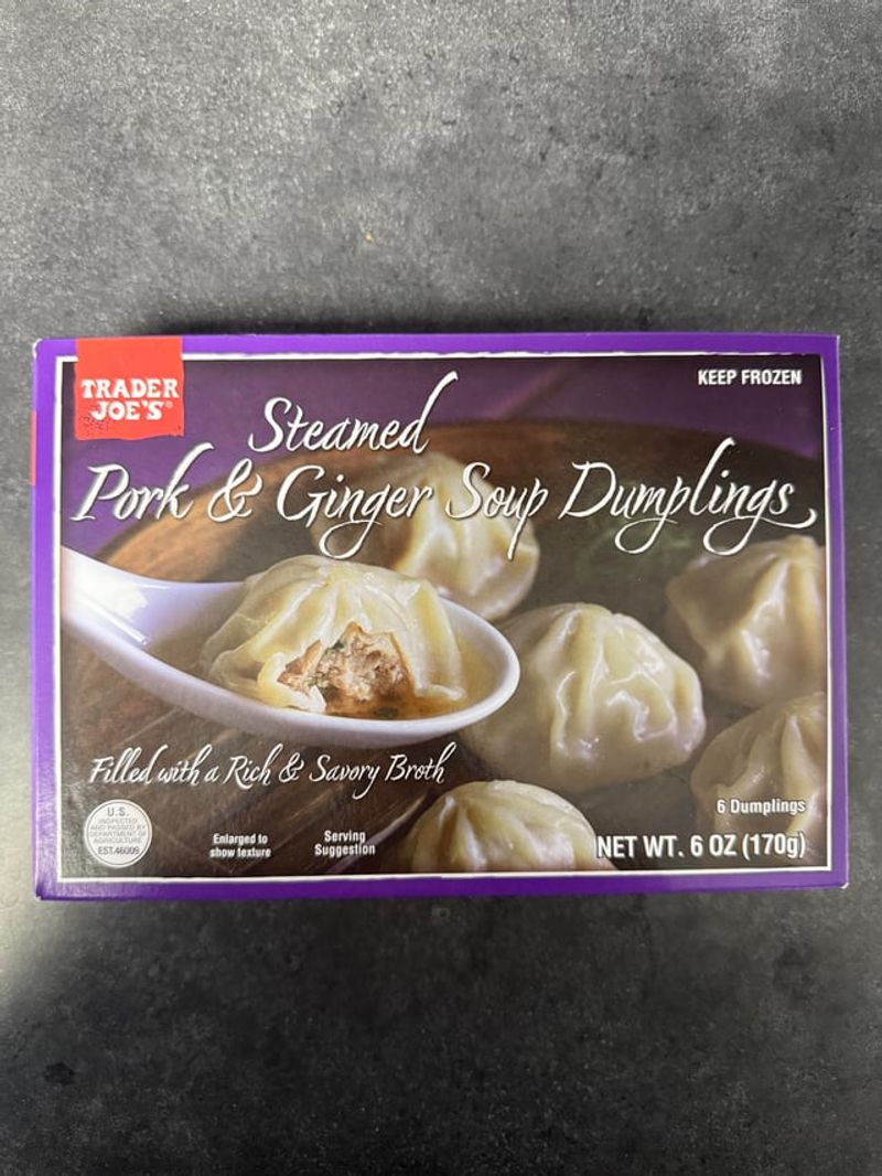 Trader Joe’s Steamed Pork and Ginger Soup Dumplings